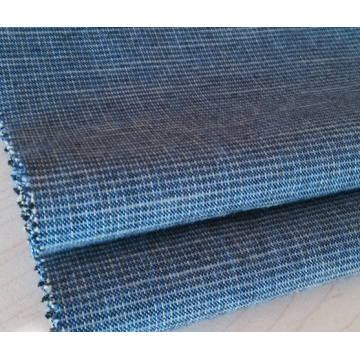 Slub Cotton Yarn Dyed Woven Fabric For Pants